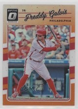2017 Panini Donruss Optic Orange Prizm 150/199 Freddy Galvis #126 je7