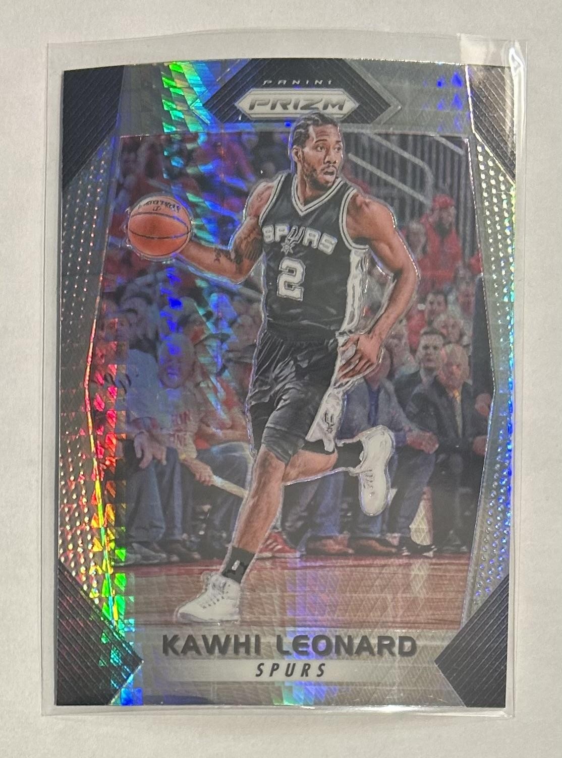2017-18 Panini Prizm #293 Kawhi Leonard Prizms Hyper