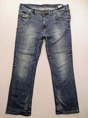 Big Seven Herren Jeans W44 L32 blau Denim Stretch Straight Leg Warren Nevada