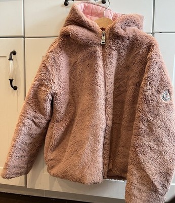 Moncler Felljacke Altrose Mädchen 6 Jahre Frühling / Herbst