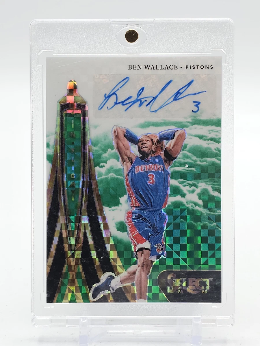 Ben Wallace Basketball Autographed Sports Trading Cards