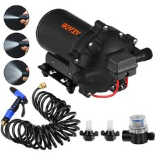 Washdown Deck Wash Pump Kit 12v 20 Lpm 70 Psi Caravan Rv Boat Marine