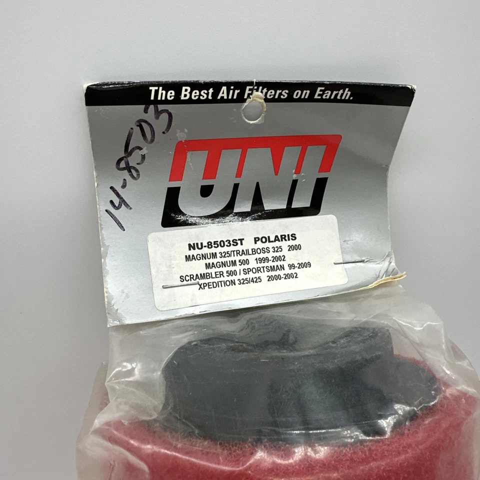 Filtro de aire unifiltro Polaris Sportsman 500 HO, 2003-2011 - NU-8503ST Foto 2 de 4