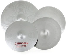 Wuhan 457 Chrome Cymbal Set - 14/16/20 inches