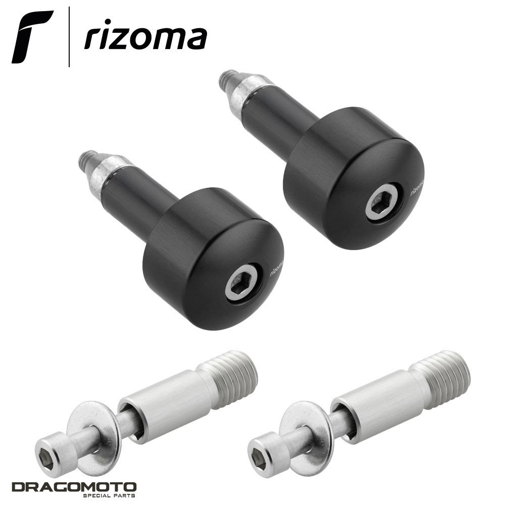 Rizoma MA534B embout de guidon anti vibration pour moto BMW R nineT 1200 Racer de 2017 à 2020