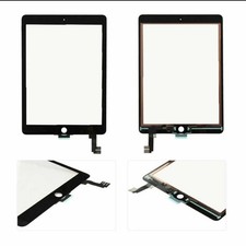Black Digitizer For iPad Air 2 Touch Screen Glass A1566 A1567