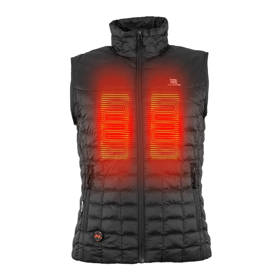 New Mobile Warming 7.4V Backcountry Women's Vest Black - Image 4 of 4