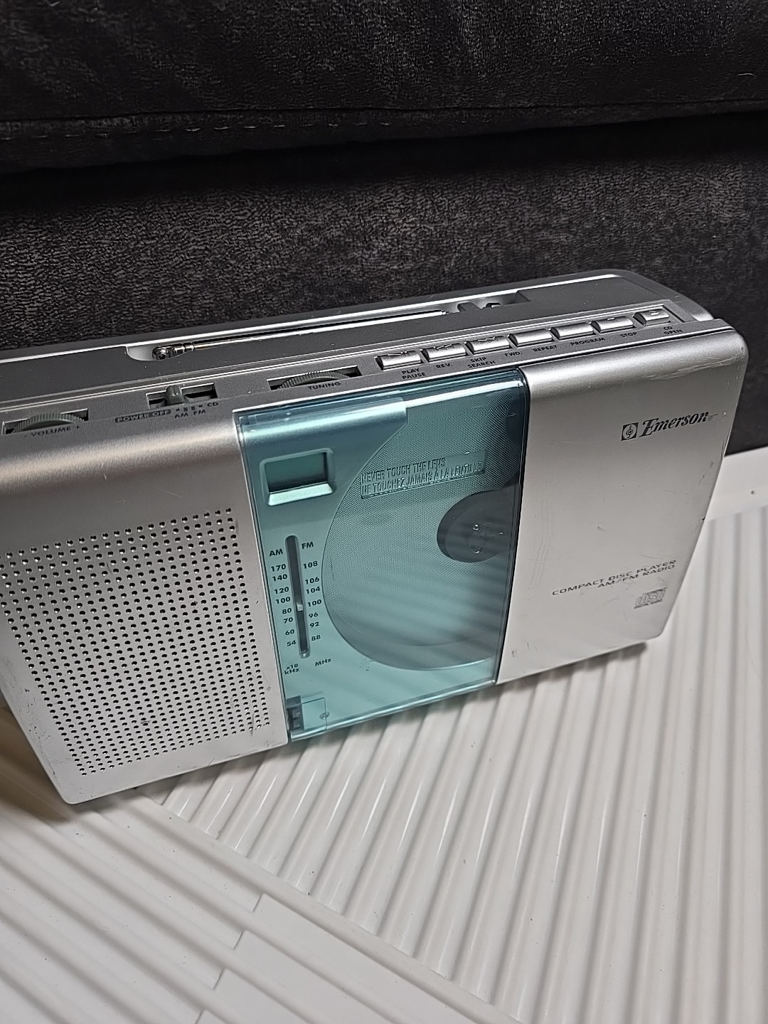 Am/fm Radio Boombox Tested & Works