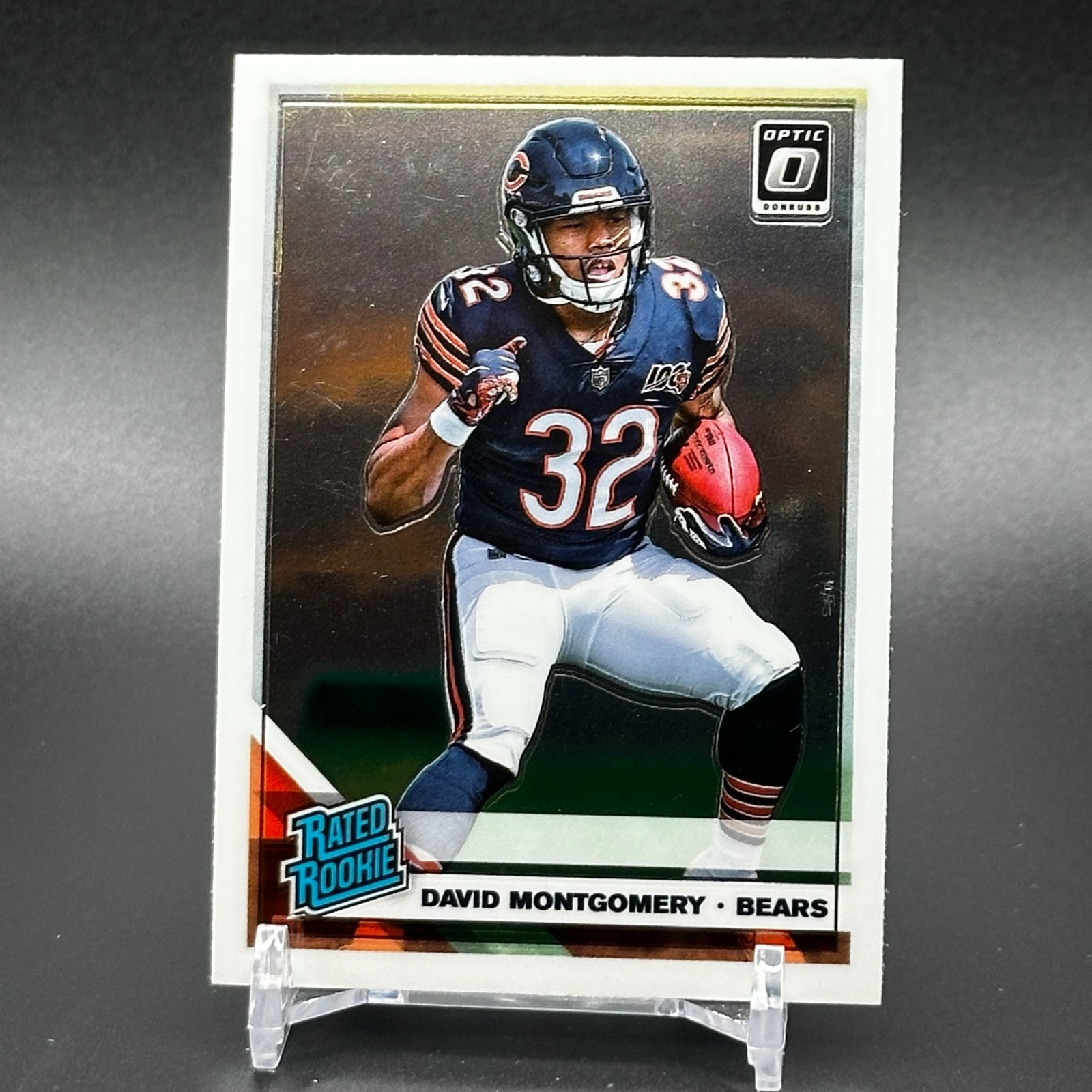 2019 Panini Donruss Optic Rated Rookie David Montgomery #161 RC - Chicago Bears