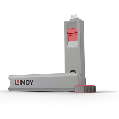 Lindy USB Typ C Port Blocker Schlüssel 4er Pack Blocker Pink. Produktart: Port Bl