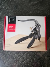 TU Deluxe Lever Corkscrew, Wine Opener, Bottle Screw, Champagne Spiral, Cork
