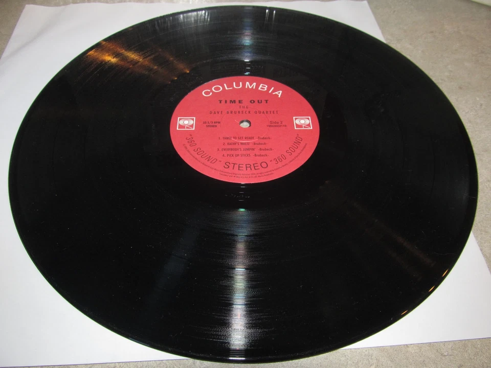 The Dave Brubeck Quartet Time Out CS8192 - 1959 Columbia Stereo LP 2004 Shrink! - Image 4 of 4