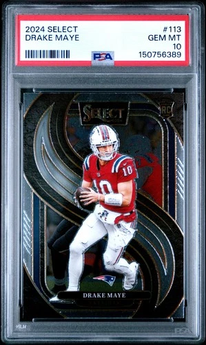 2024 PANINI SELECT #113 DRAKE MAYE PSA 10