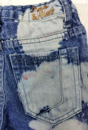 Boys Denim & Rivets Sz 4T Distressed Blue Jeans - Picture 7 of 8