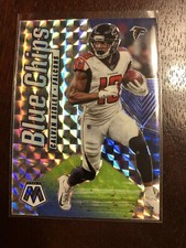2020 Mosaic Calvin Ridley Blue Chips Insert Silver Mosaic Prizm Atlanta Falcons