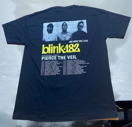 Chemise tournée 2024 Blink 182 One More Time Concert Amérique du Nord NEUVE grand punk - Photo 2/7