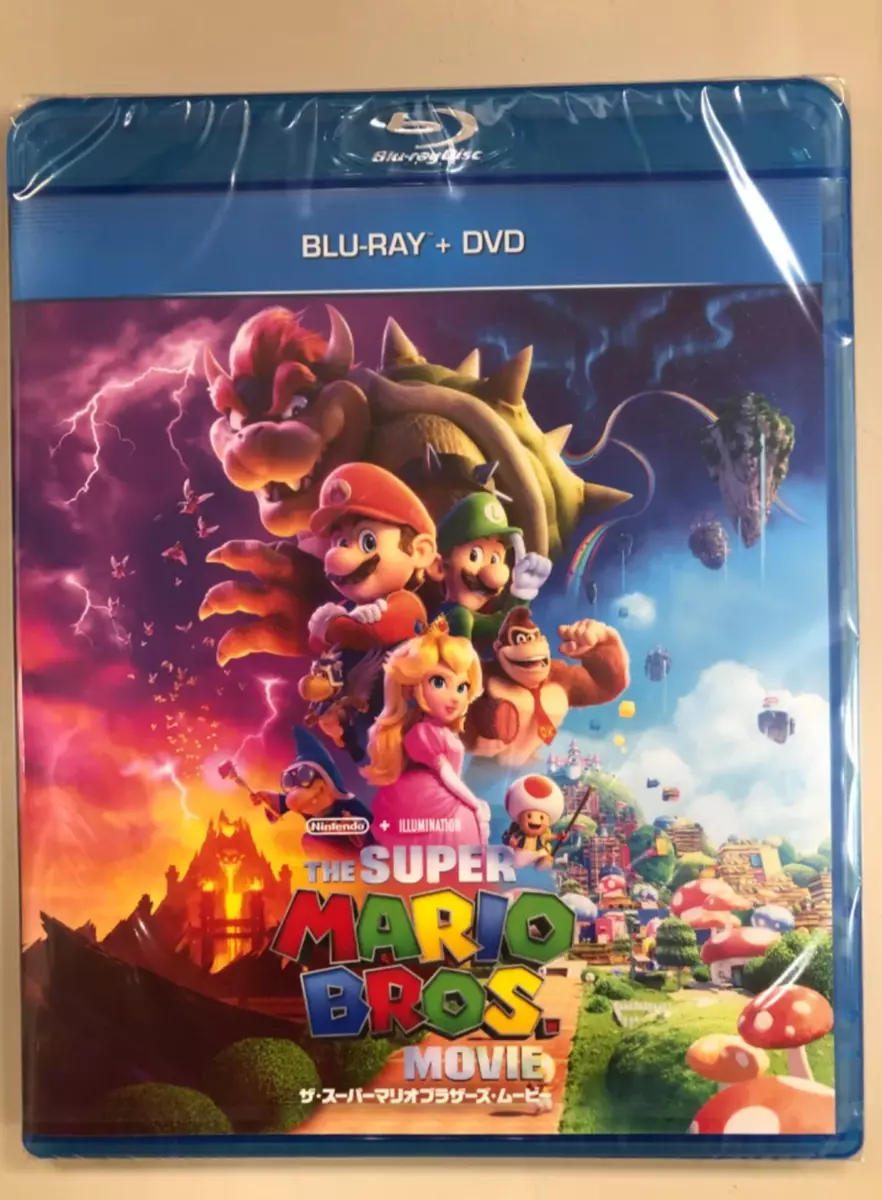 Super Mario Bros O Filme DVD 2023