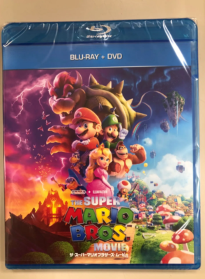 邦画・日本映画 The Super Mario (Blu-Ray + DVD + Digi) The Super Mario Bros. Movie (Blu-ray + DVD) 2023 Japan - New