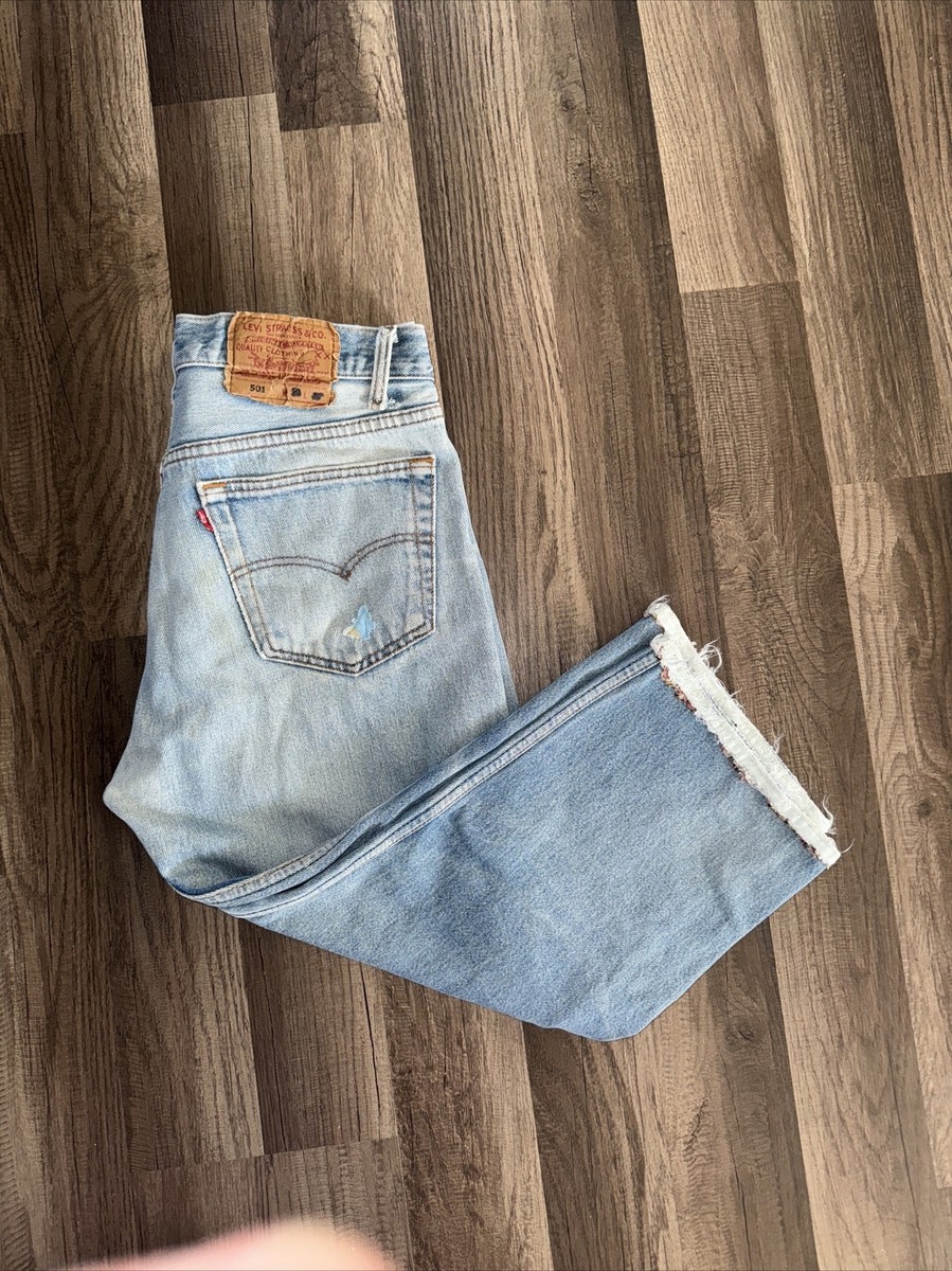 パンツ Levis Vintage clothing SP Vintage 90s Levi's Denim Jeans Blue With Patches 32x21 | eBay