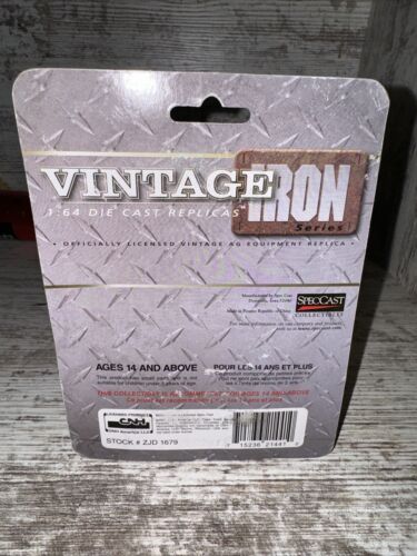 1/64 International 1206 Wheatland Tractor With Cab & FWA Vintage Iron Spec Cast - Picture 8 of 9