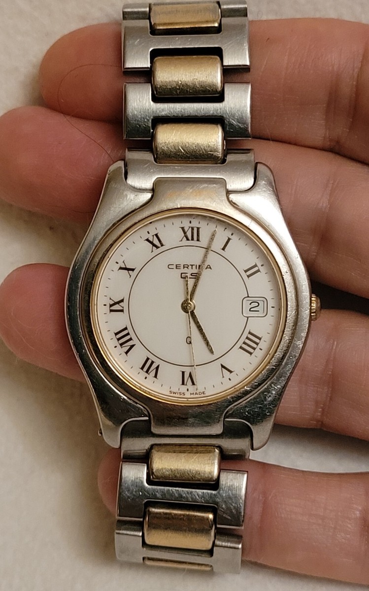 CERTINA DS Swiss Made Quartz Date Sapphire Crystal 100M