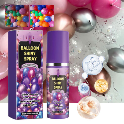 Balloon Gloss Spray Balloon High Shine Spray For Latex Balloons - Picture 5 of 12