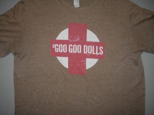 The Goo Goo Dolls T-Shirt Erwachsene Medium Braun Kurzarm Tee Shirt - Bild 2 von 5