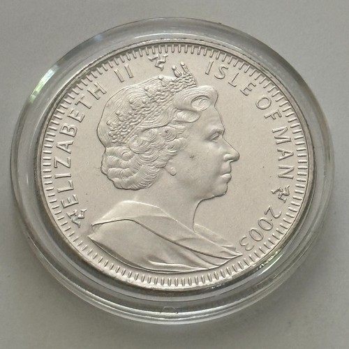 2003 Isle of Man Balinese Cat 1 Crown Coin CuNi Brilliant Uncirculated Condition - Picture 4 of 18
