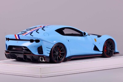 Ferrari 812 Competizione (Baby Blue) [Davis & Giovanni] 1/18 scale
