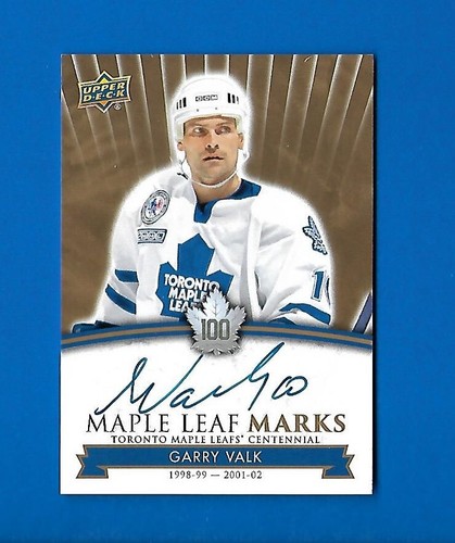 2017-18 TORONTO MAPLE LEAFS CENTENNIAL LEAF MARKS AUTOGRAPH & AKA CARD SEE LIST - Picture 32 of 91