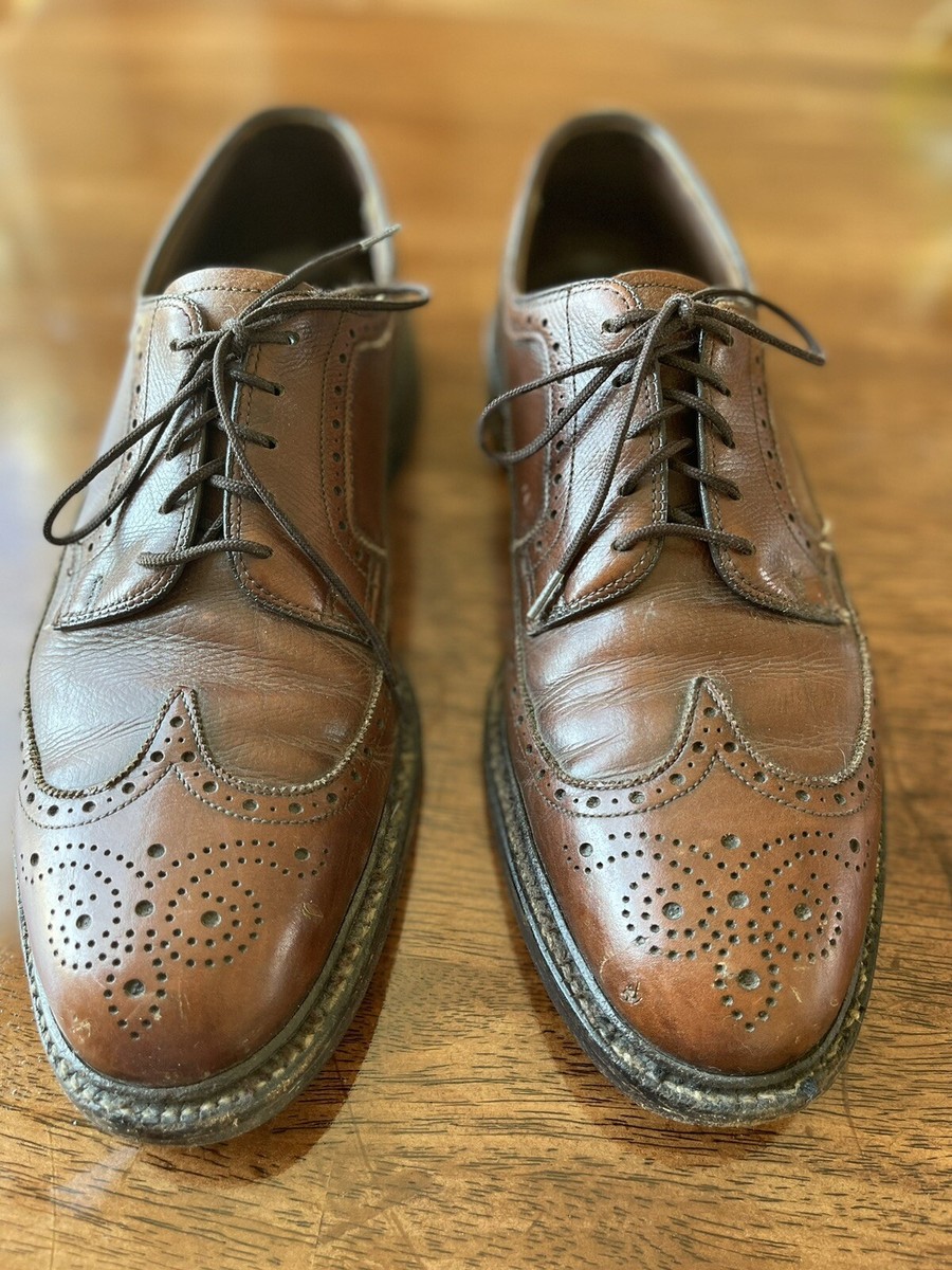 Cordwainer Wright Wing Tip Oxford 9.5 D Men display picture 2