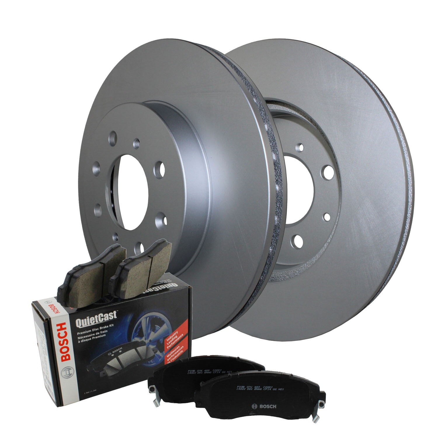 Front Brake Kit 262mm Rotors & Bosch Ceramic Pads For Acura Integra L4 Hatchback