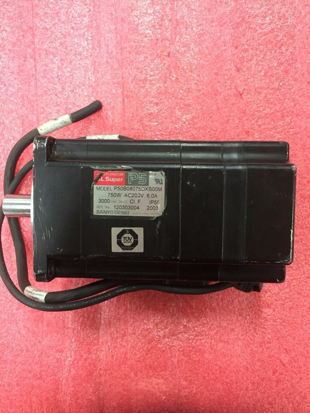 USED AC SERVO MOTOR P50B08075DXS00M 180 days Warranty #A6-4