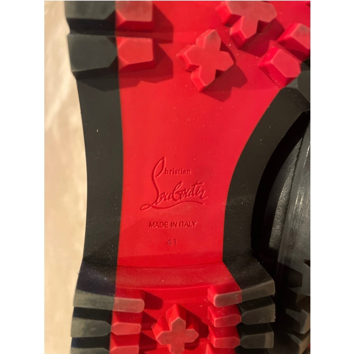 Christian Louboutin Black Moto Boots Women 41 | eBay