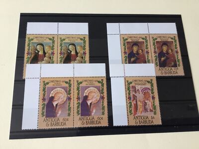 Antigua & Barbuda Christmas mint never hinged stamps Ref 54621 | eBay UK
