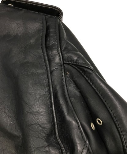 Chaqueta de cuero para motociclistas dobles Schott perfecto 618 talla 38 Hecha en EE. UU. - Imagen 9 de 10