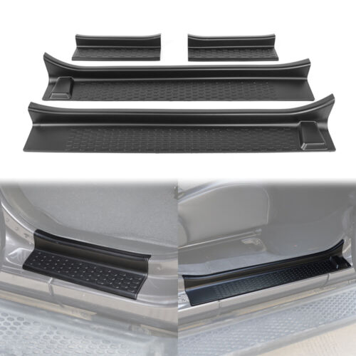 Door Sill Guards Door Entry Protectors Trim for 18+ Jeep Wrangler JL Accessories - Bild 2 von 7