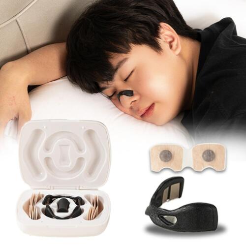 Magnetic Nasal Breathing Dilators Kits Nasal Strips Reduce Snoring Portable Case - Picture 2 of 14