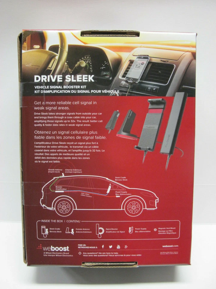 weBoost 4G LTE Drive 32x 5-band signal booster for Canada Telus Rogers Bell - Image 2 of 2