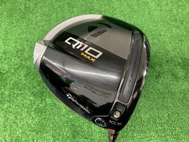 TaylorMade Qi10 MAX 10.5° SR 45.375in RH Driver Diamana Blue TaylorMade Qi10 MAX 10.5° SR 45.375in RH Driver Diamana Blue