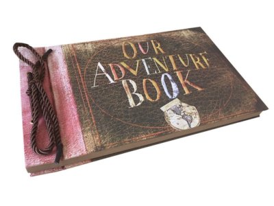 Album Scrapbooking 30x30 Cm 'Our Adventure Book' - 60 Pagine Bianche Con Adesivi E Cartoline - 2
