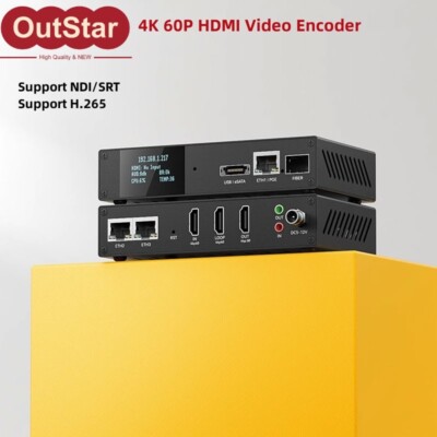 LinkPi REC1 HDMI Video Encoder 4K 60P Support Loop Output Video Decoder H.265