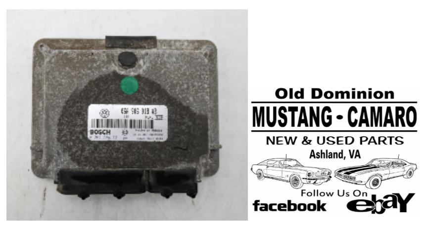 フォルクスワーゲン ザ・ビートル オンボードECU 1998-2001 Volkswagen Beetle Emc/ecu Engine Control Module | eBay