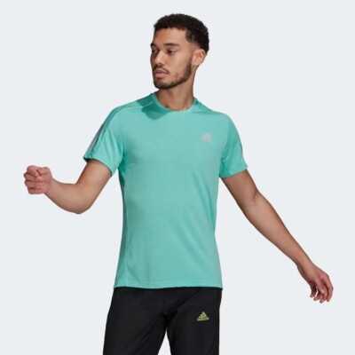 Adidas Herren T-Shirt blau Own The Run Cooler UVP 22£