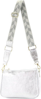 Modamoda De T230 Damen Leder Umhängetasche Schultertasche Handmade in Italy