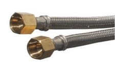 CATERING RESTAURANT BRAIDED HOSE SS 10mmx1/2FF x 1200ClsD
