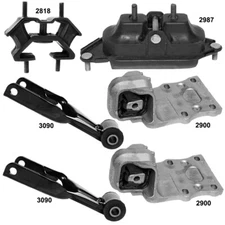 Engine Motor Mounts & Auto Trans Mount 6PCS Set for Buick Terraza 07-06 V6-3.9L