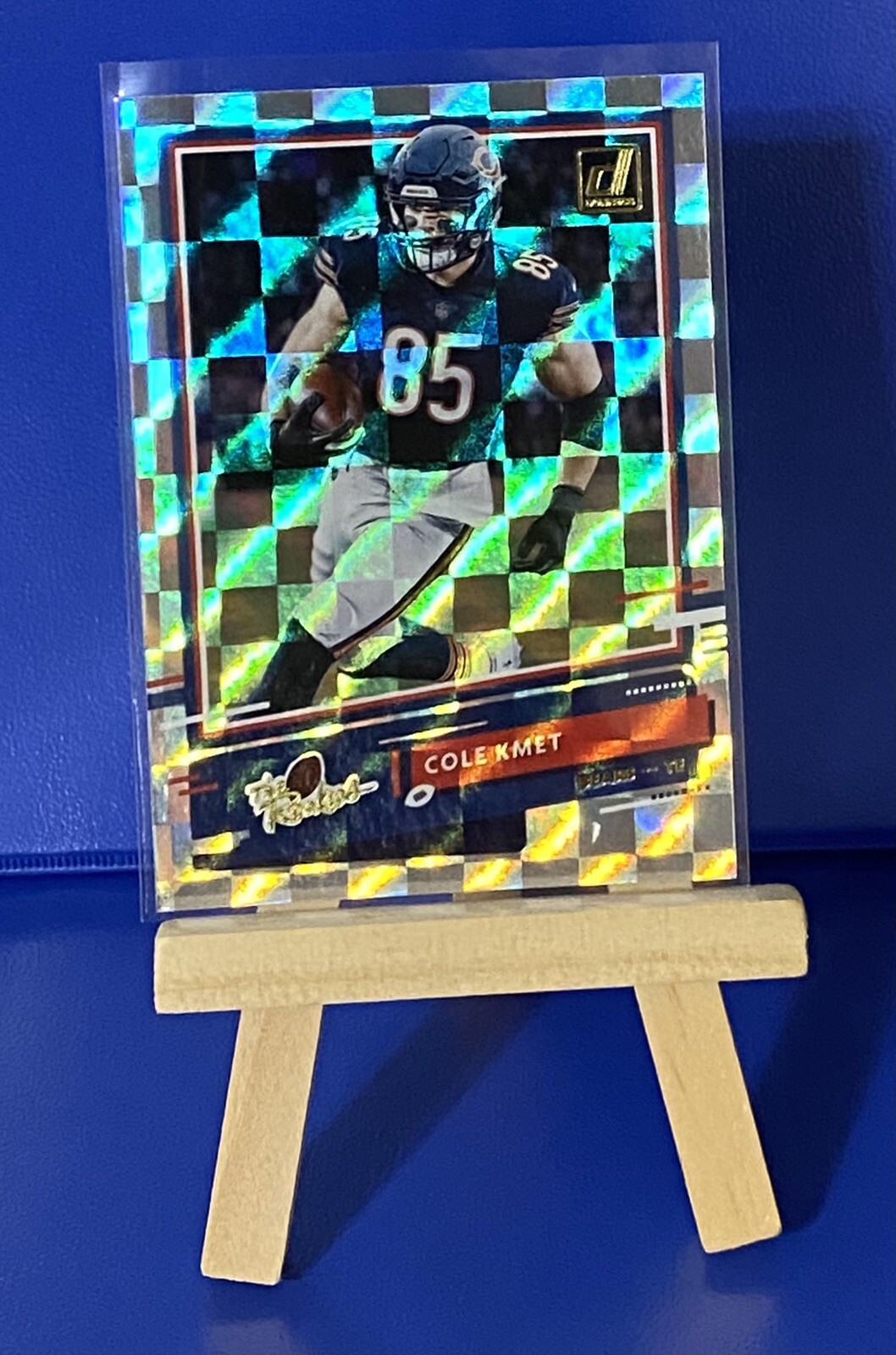Cole Kmet The Rookies Prizm Foil Insert 2020 Donruss #TR-CK Chicago Bears RC
