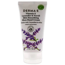 Vitamin E Skin Smoothing Shea Hand Cream - Lavender and Neroli by Derma-E-2oz