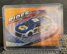 🔥 Chase Elliott  2022 Prizm Racing RIDES Reactive Orange  Card # - 61🔥